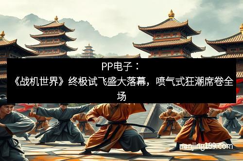 PP电子：《战机世界》终极试飞盛大落幕，喷气式狂潮席卷全场